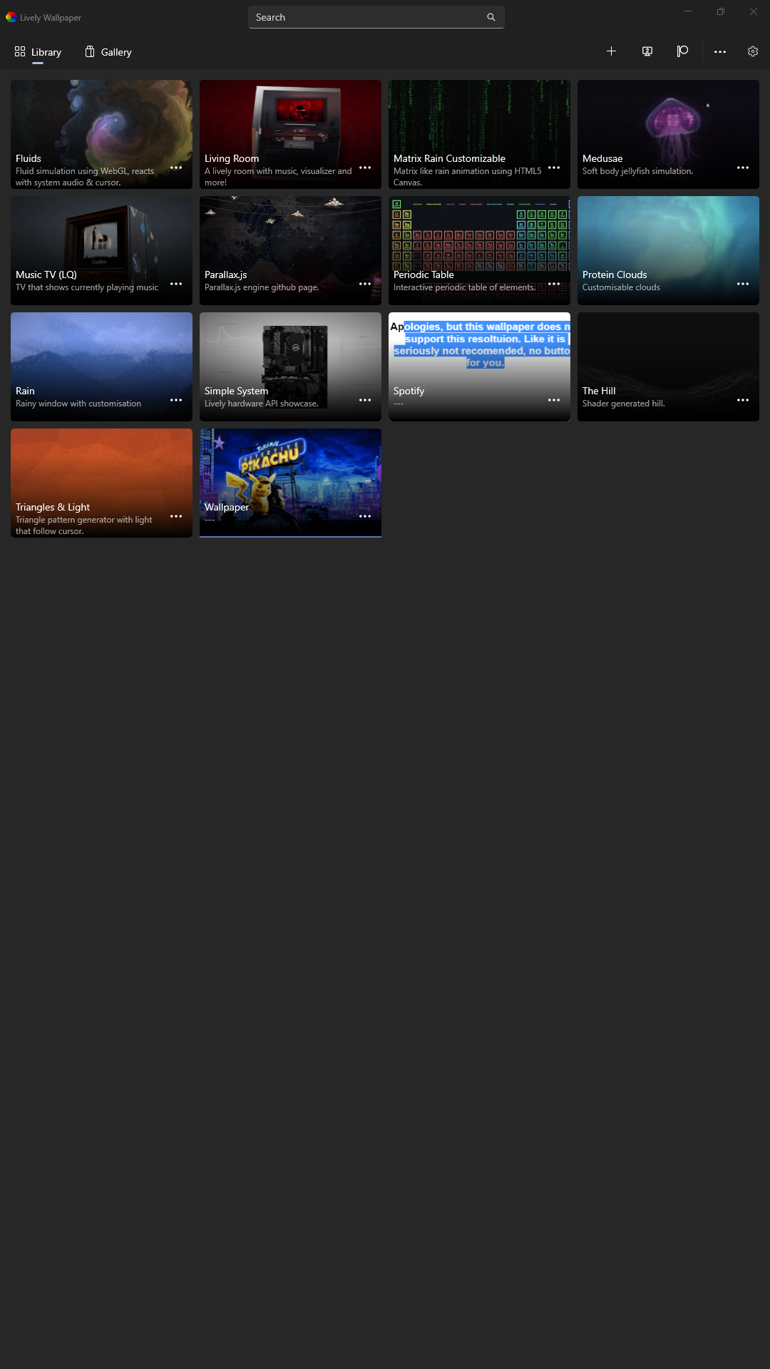 Image for lively wallpaper